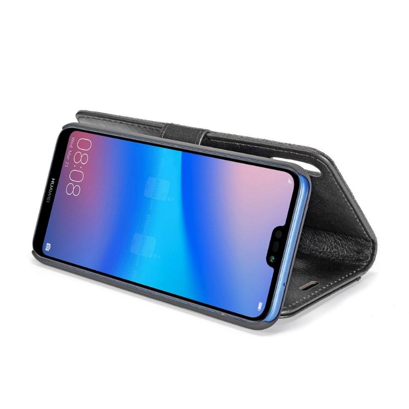 Telefoonhoesje Leren Hoesje voor Huawei P20 Lite Bescherming 2 in 1 En Afneembare Shell