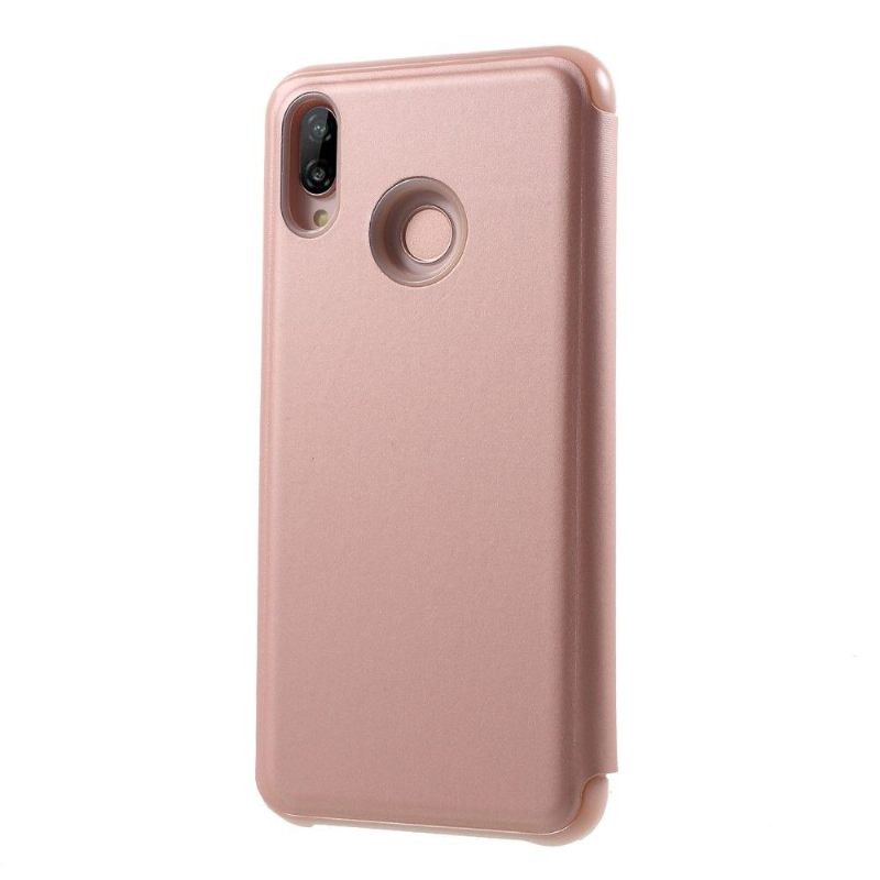 Telefoonhoesje voor Huawei P20 Lite Bescherming Folio-hoesje Spiegeleffect