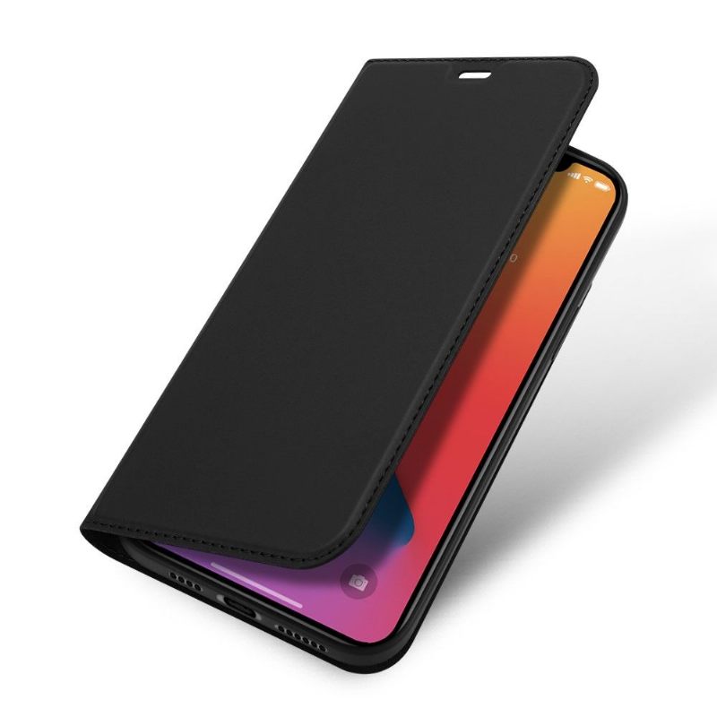 Cover voor iPhone 12 Pro Max Anti-fall Zakelijk Satijneffect