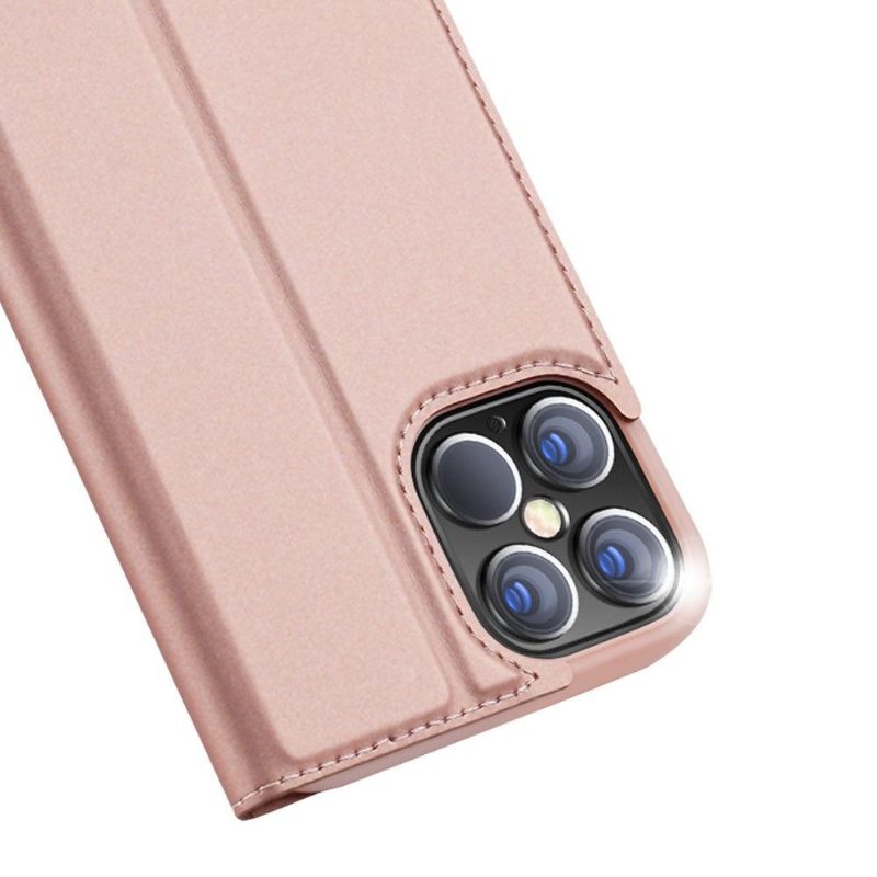 Cover voor iPhone 12 Pro Max Anti-fall Zakelijk Satijneffect