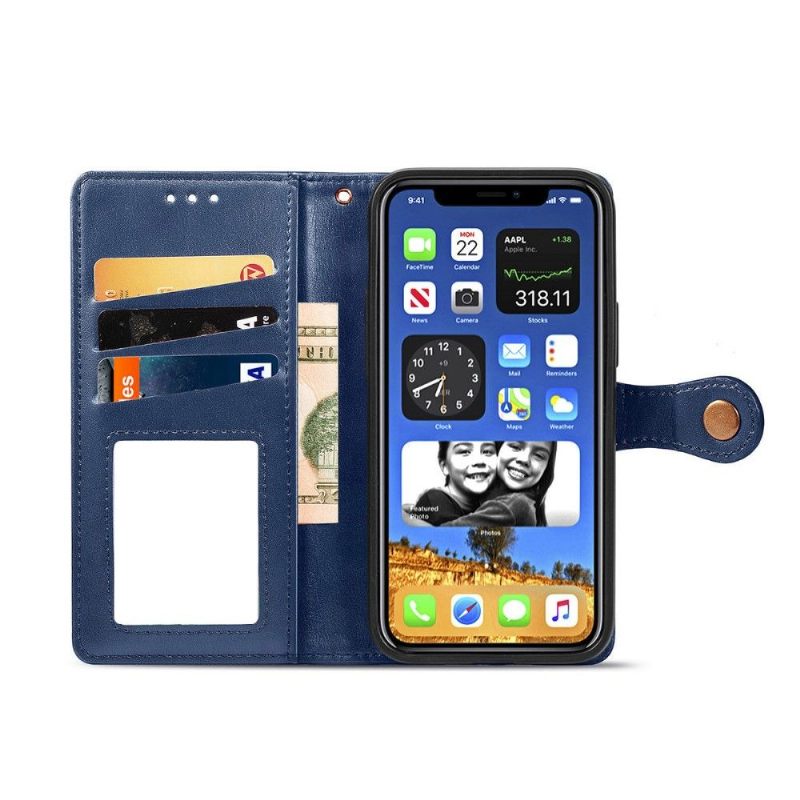 Flip Case voor iPhone 12 Pro Max Indila Kunstleer