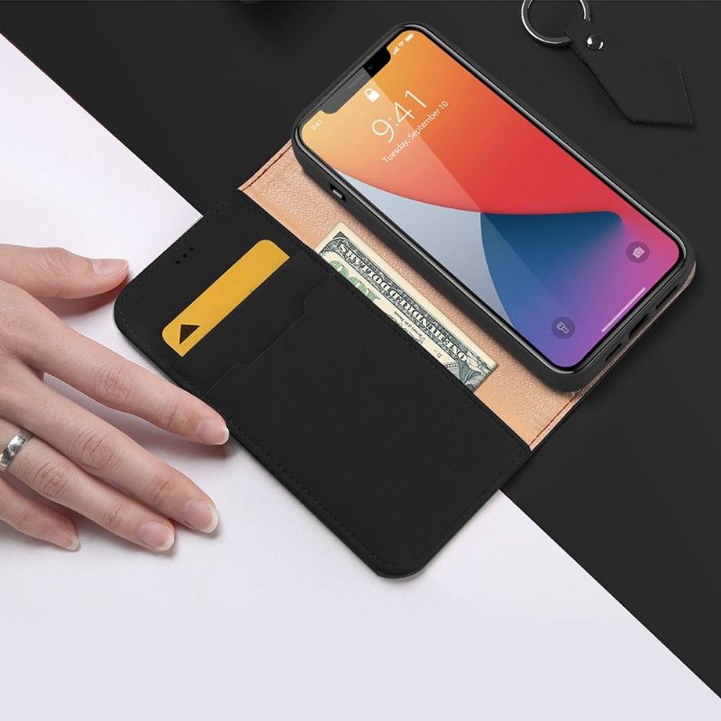 Flip Case voor iPhone 12 Pro Max Wish Series Leer