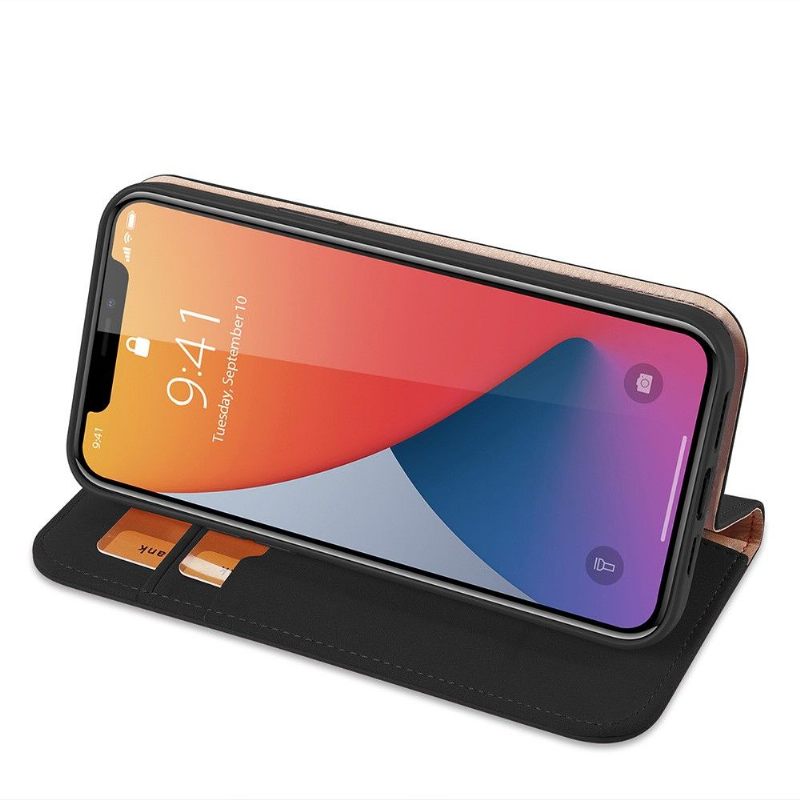 Flip Case voor iPhone 12 Pro Max Wish Series Leer