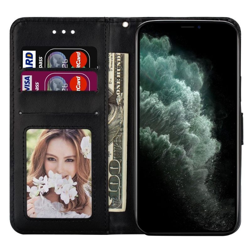 Folio-hoesje voor iPhone 12 Pro Max Met Ketting Mandala