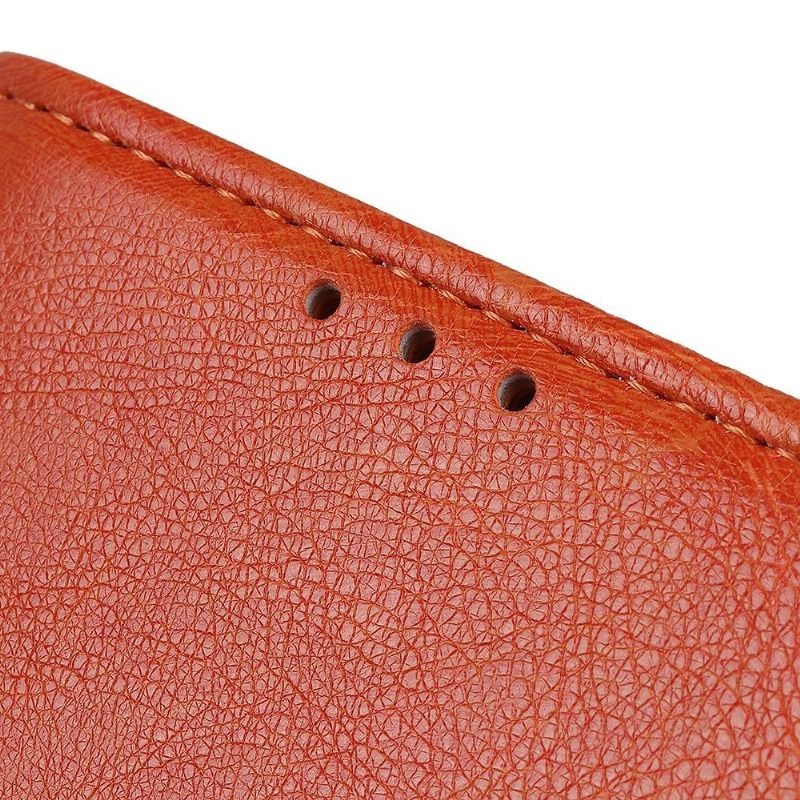Folio-hoesje voor iPhone 12 Pro Max Verouderde Lederen Stijl