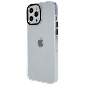 Hoesje voor iPhone 12 Pro Max Bescherming Hoesje Siliconen Rand