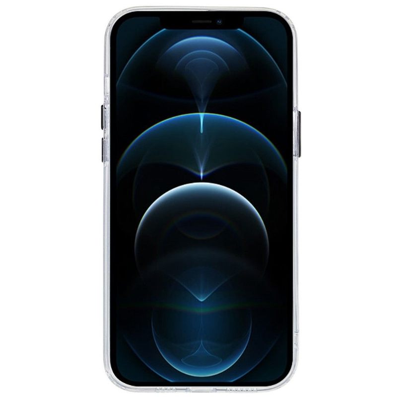 Hoesje voor iPhone 12 Pro Max Bescherming Hoesje Siliconen Rand