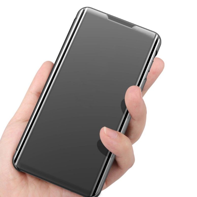 Hoesje voor iPhone 12 Pro Max Folio-hoesje Spiegeleffect