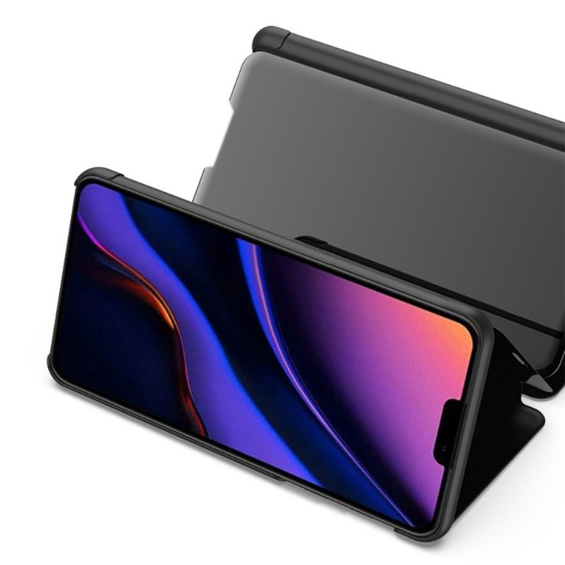 Hoesje voor iPhone 12 Pro Max Folio-hoesje Spiegeleffect