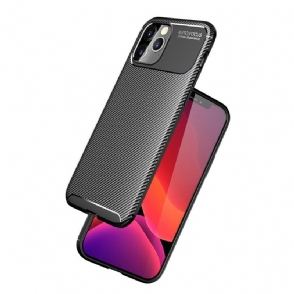 Hoesje voor iPhone 12 Pro Max Koolstofvezeleffect