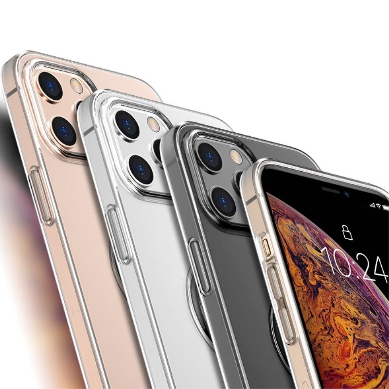 Hoesje voor iPhone 12 Pro Max Met Magnetische Ring