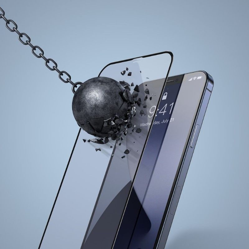iPhone 12 Pro Max Anti Blauw Licht Screenprotector Van Gehard Glas
