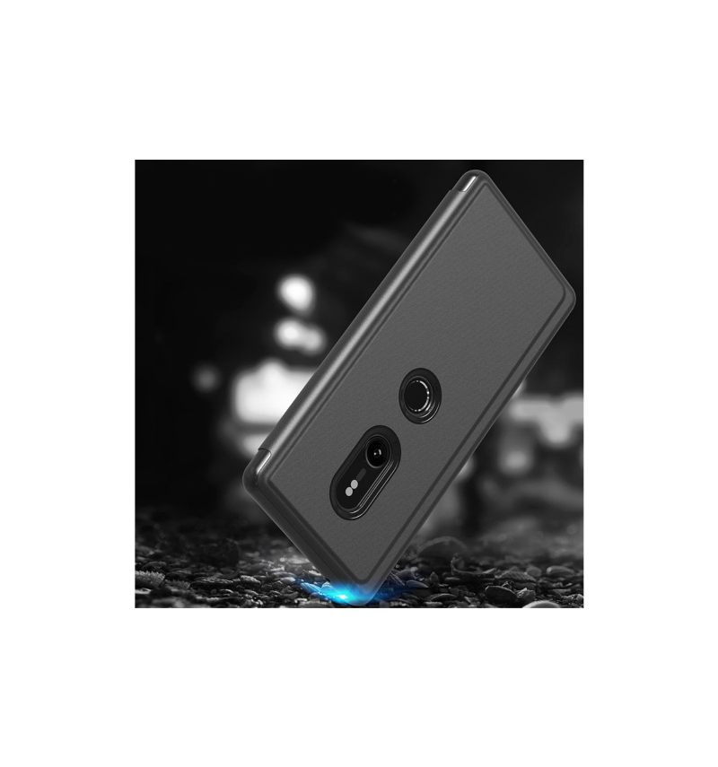 Telefoonhoesje voor Sony Xperia XZ3 Folio-hoesje Spiegeleffect