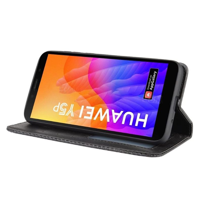 Case voor Huawei Y5p Bescherming Leer In Cirénius-stijl