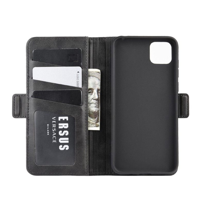 Folio-hoesje voor Huawei Y5p Anti-fall Mat Kunstleer Cover