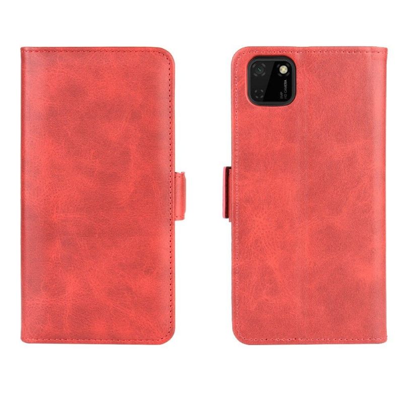 Folio-hoesje voor Huawei Y5p Anti-fall Mat Kunstleer Cover