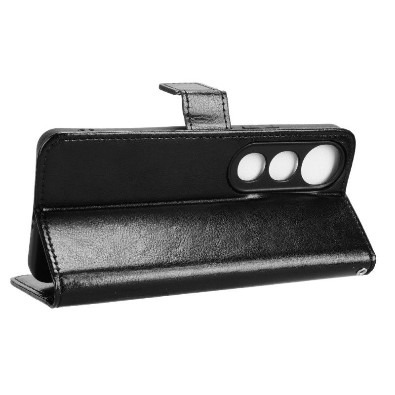 Bescherming Hoesje Vivo V50 Lite 5g Opvallend Kunstleer