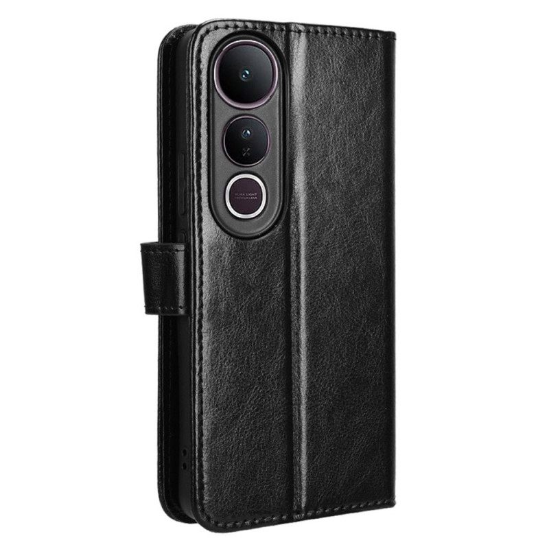 Bescherming Hoesje Vivo V50 Lite 5g Opvallend Kunstleer