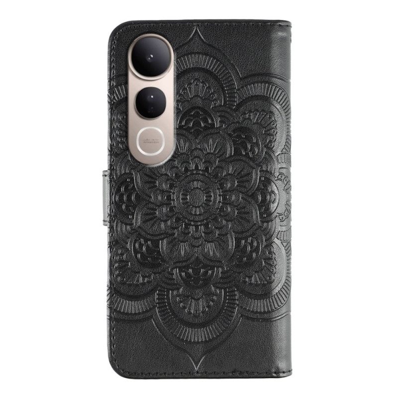 Folio-hoesje Vivo V50 Lite 5g Mandala-gravure