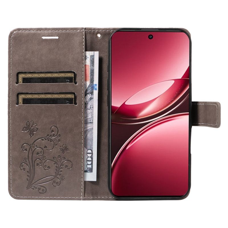 Folio-hoesje Vivo V50 Lite 5g Reuzenvlinders