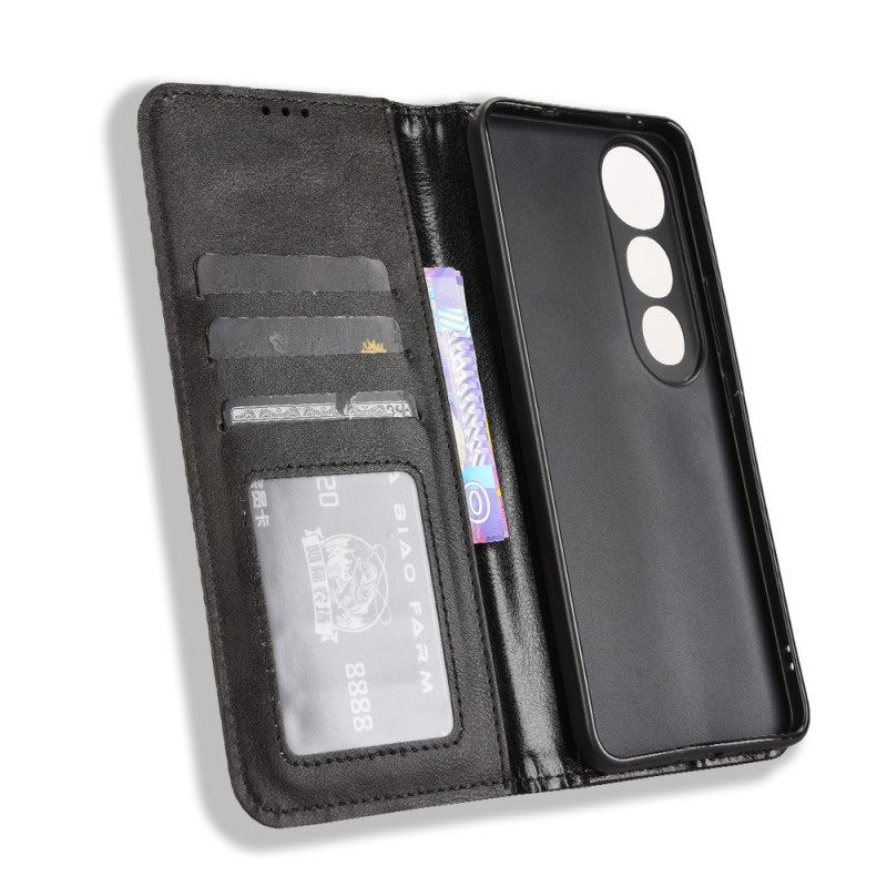 Folio-hoesje Vivo V50 Lite 5g Vintage Fries