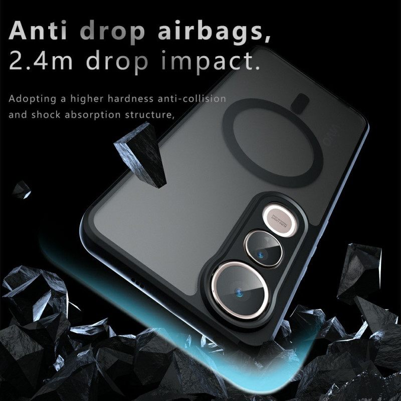 Hoesje Vivo V50 Lite 5g Mat Magsafe