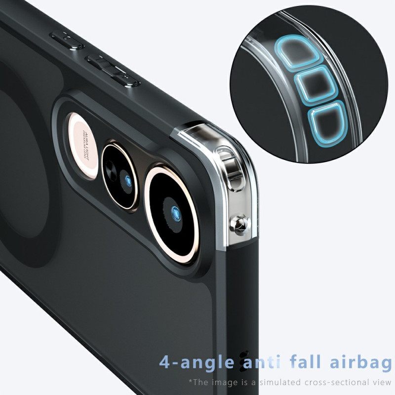 Hoesje Vivo V50 Lite 5g Mat Magsafe