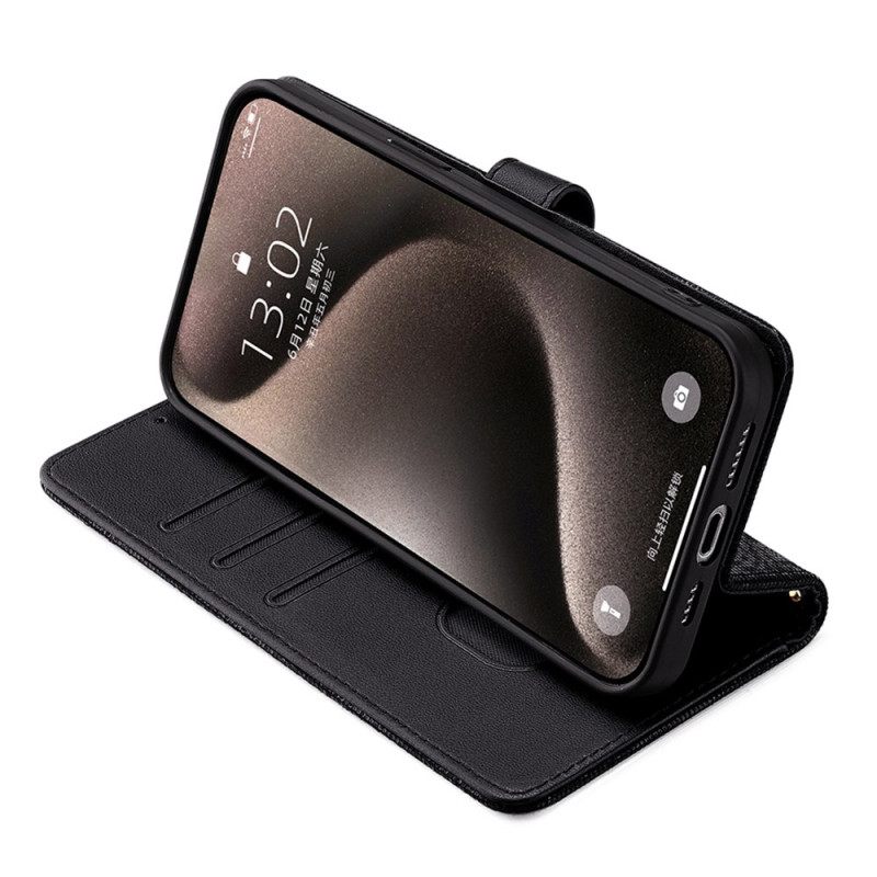 Leren Hoesje Vivo V50 Lite 5g Pailletten Met Ketting Bescherming Hoesje