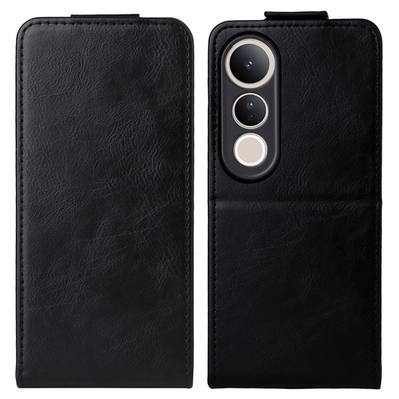 Leren Hoesje Vivo V50 Lite 5g Verticaal Klepdesign Bescherming Hoesje