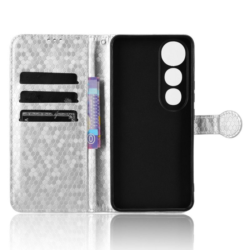 Leren Hoesje Voor Vivo V50 Lite 5g Glitterstippen