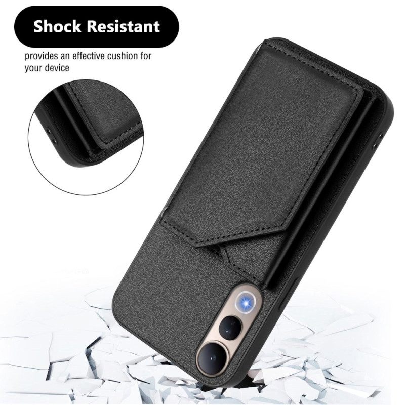 Leren Hoesje Voor Vivo V50 Lite 5g Kaarthouder En Koord