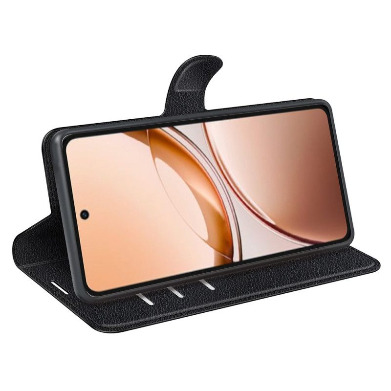 Leren Hoesje Voor Vivo V50 Lite 5g Lychee Kunstleer