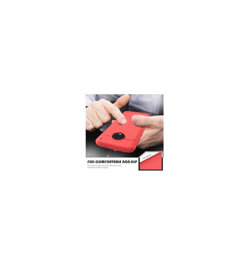 Hoesje voor Motorola Moto G6 Heren Serie - Rood