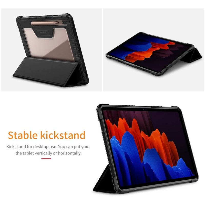 Hoesje voor Samsung Galaxy Tab S7+ Bumperoverlevende