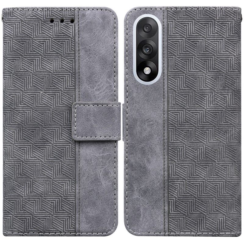 Bescherming Hoesje Oneplus Nord 5 Geweven Patroon