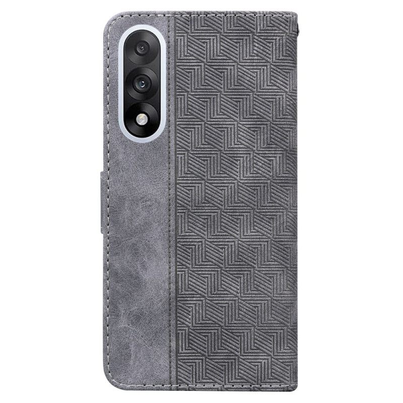 Bescherming Hoesje Oneplus Nord 5 Geweven Patroon