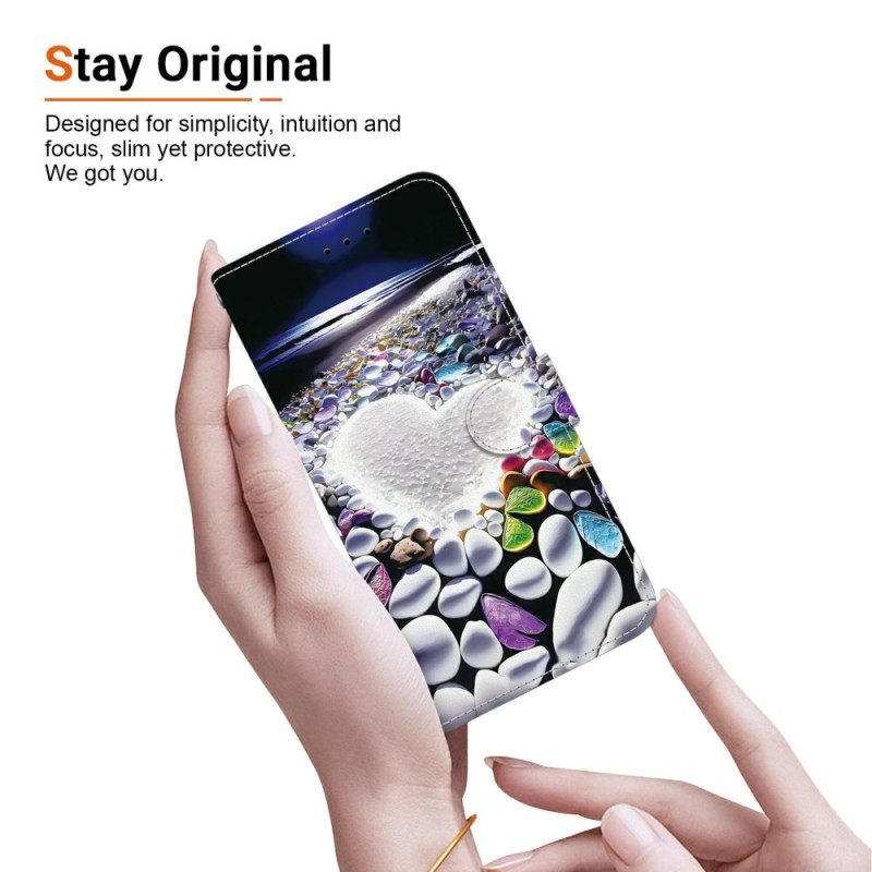 Bescherming Hoesje Oneplus Nord 5 Wit Hart