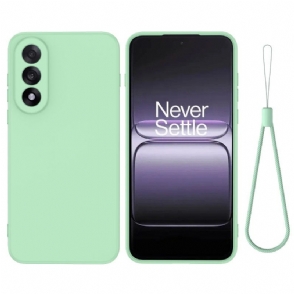 Case Hoesje Oneplus Nord 5 Telefoonhoesje Vloeibare Siliconen Band