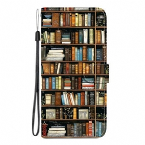 Folio-hoesje Oneplus Nord 5 Bibliotheek