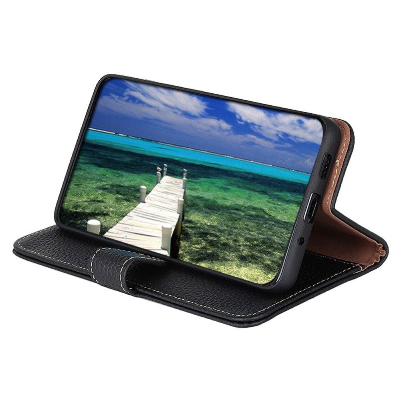 Folio-hoesje Oneplus Nord 5 Khazneh Leer Met Textuur