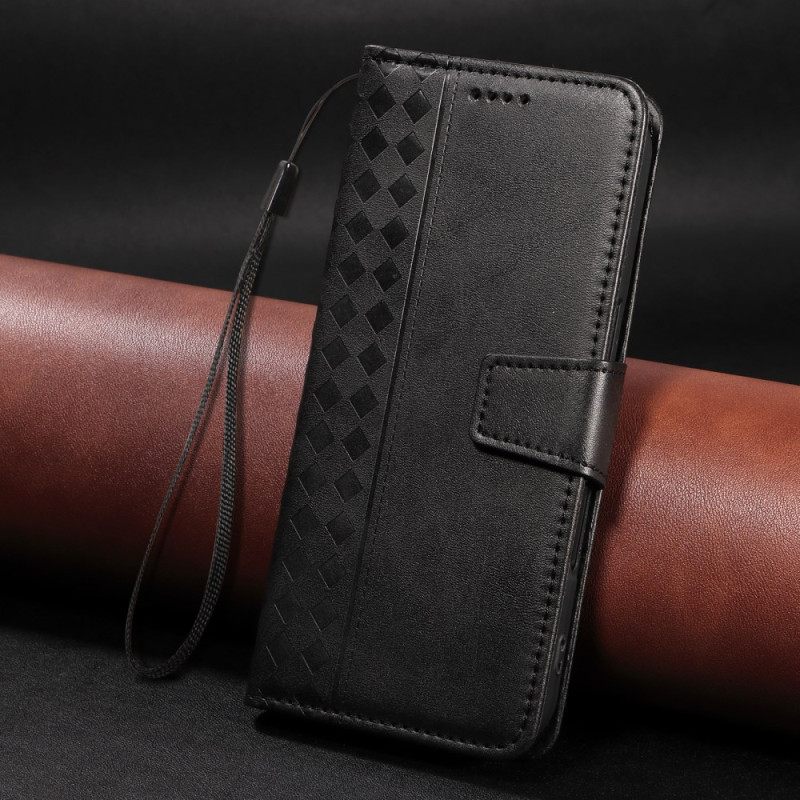 Folio-hoesje Oneplus Nord 5 Telefoonhoesje Diamantrand