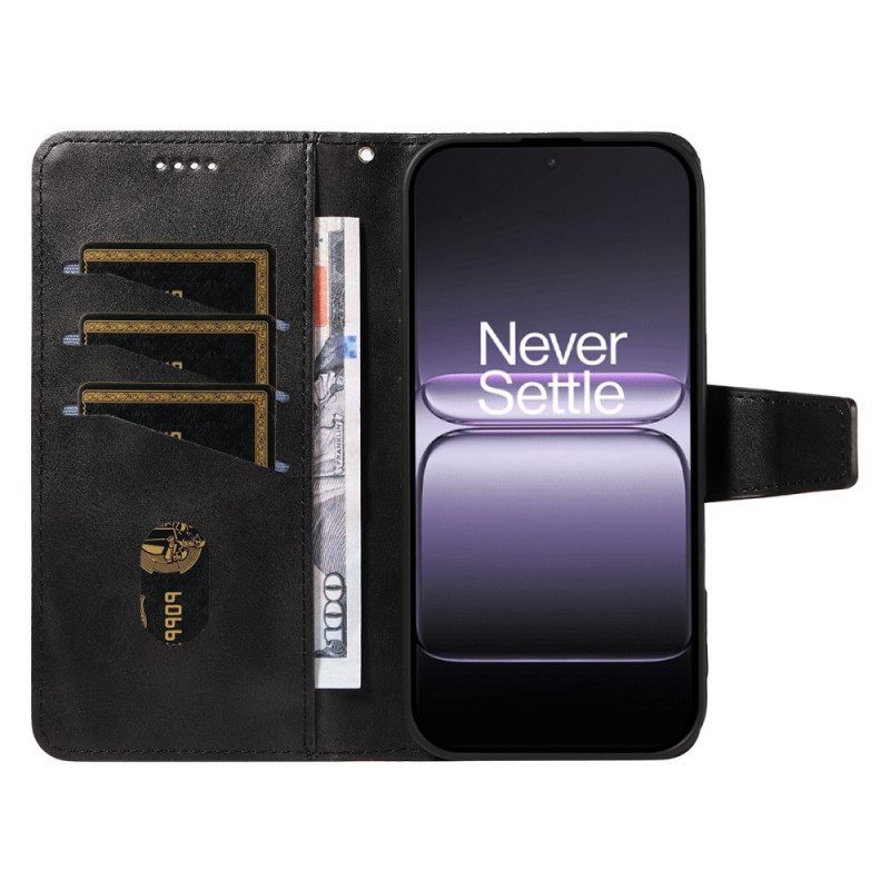 Folio-hoesje Oneplus Nord 5 Telefoonhoesje Diamantrand