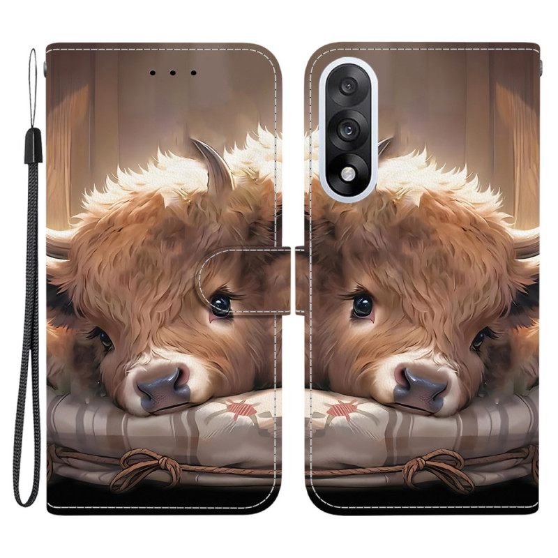 Folio-hoesje Oneplus Nord 5 Telefoonhoesje Kalfsleer