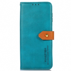 Folio-hoesje Oneplus Nord 5 Telefoonhoesje Khazneh Gouden Sluiting