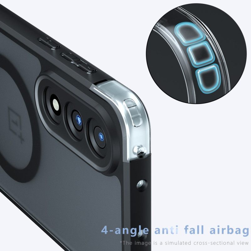 Hoesje Oneplus Nord 5 Magsafe-compatibel Mat Bescherming Hoesje