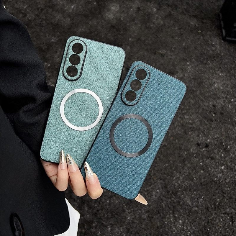 Hoesje Oneplus Nord 5 Magsafe-compatibel Stof Bescherming Hoesje