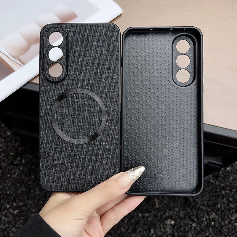 Hoesje Oneplus Nord 5 Magsafe-compatibel Stof Bescherming Hoesje