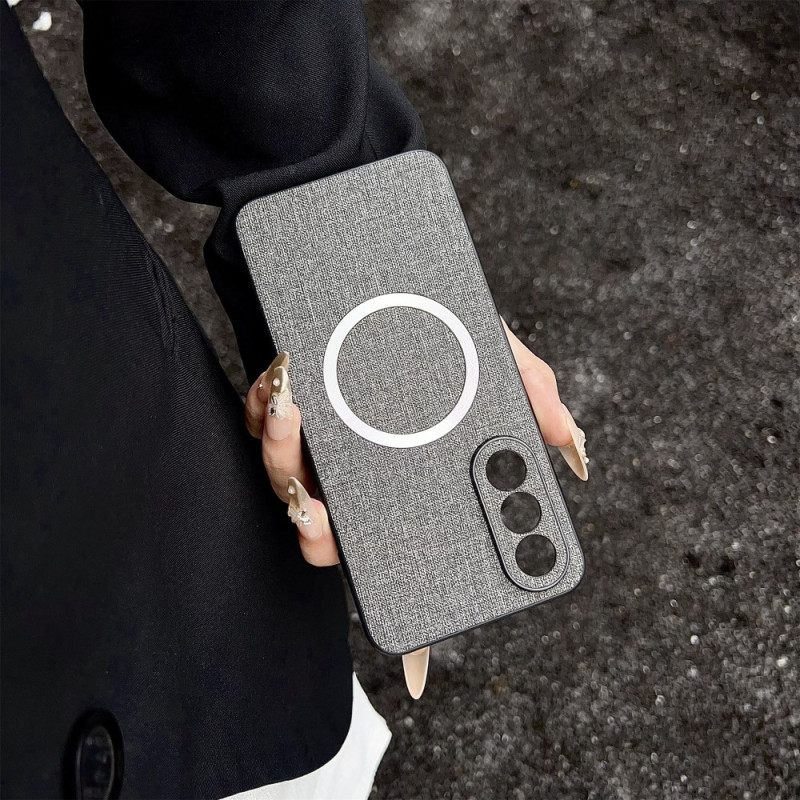 Hoesje Oneplus Nord 5 Magsafe-compatibel Stof Bescherming Hoesje