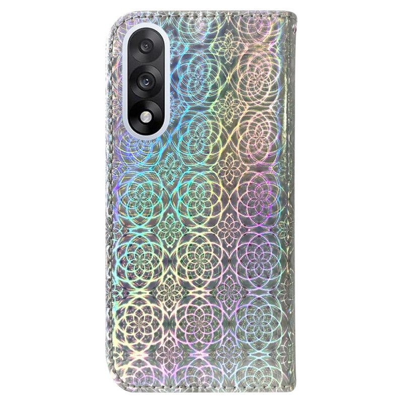 Leren Hoesje Oneplus Nord 5 Discostijl