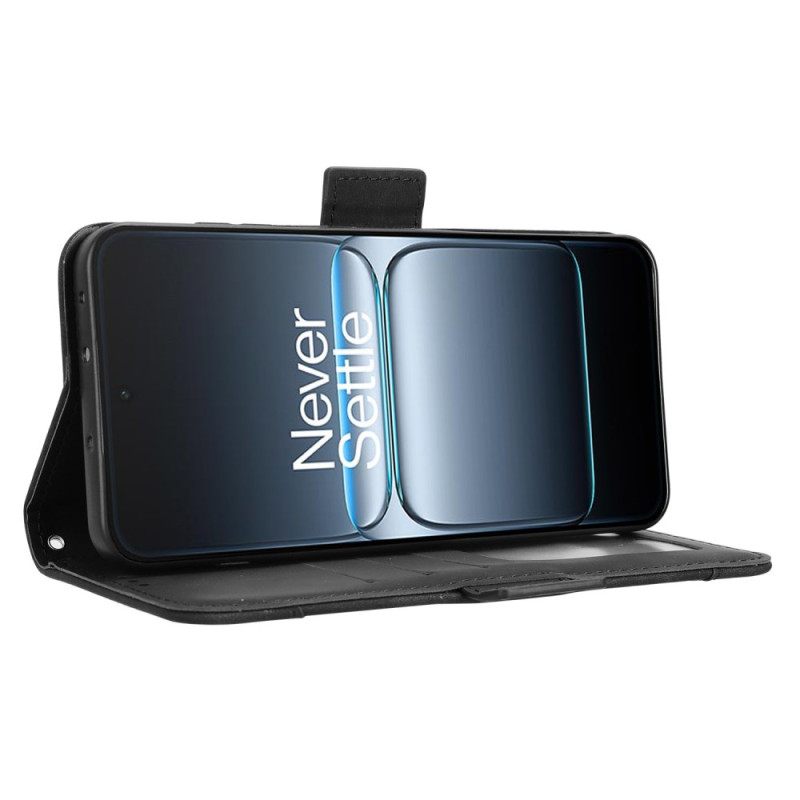 Leren Hoesje Oneplus Nord 5 Meerdere Kaarten Bescherming Hoesje